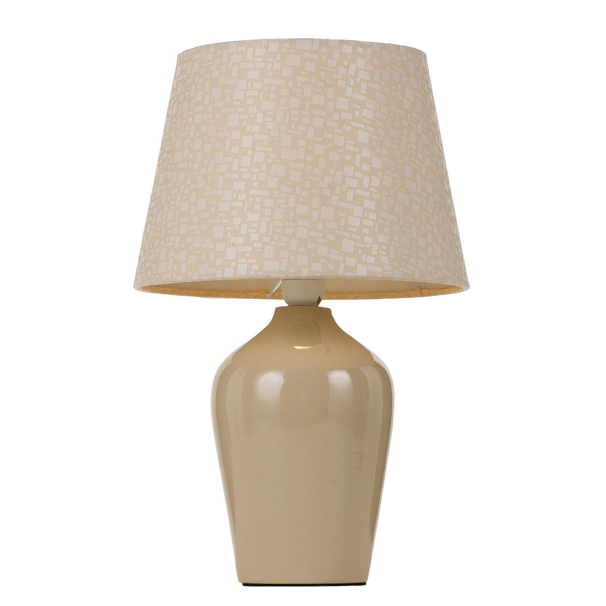 Stacy Table Lamp Modern Fabric Shade Lighting