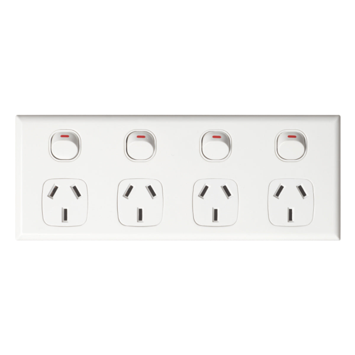 Standard White Four Powerpoint 10 Amp