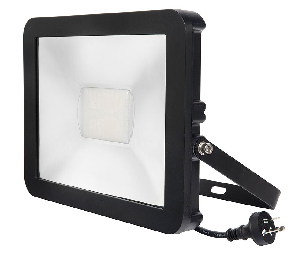 Stealth Slim Flood Light 50W LED Cool White  - Black