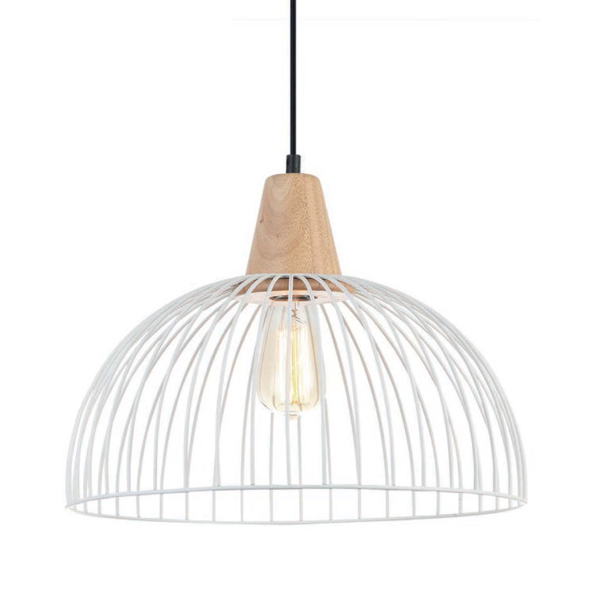 Strand Cage Dome Pendant Light