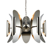 Strato 10-Light Polished Nickel Modern Pendant Light