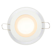 Stride 6W LED Round Steplight - White - 3000K Warm White