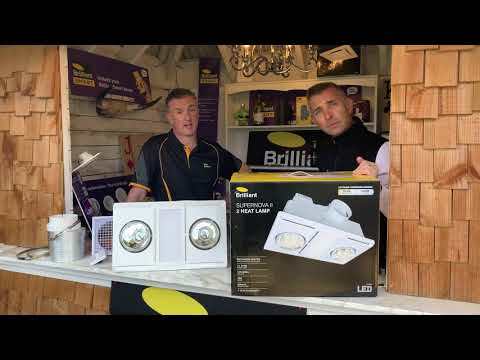 Supernova II Exhaust Fan 3-in-1