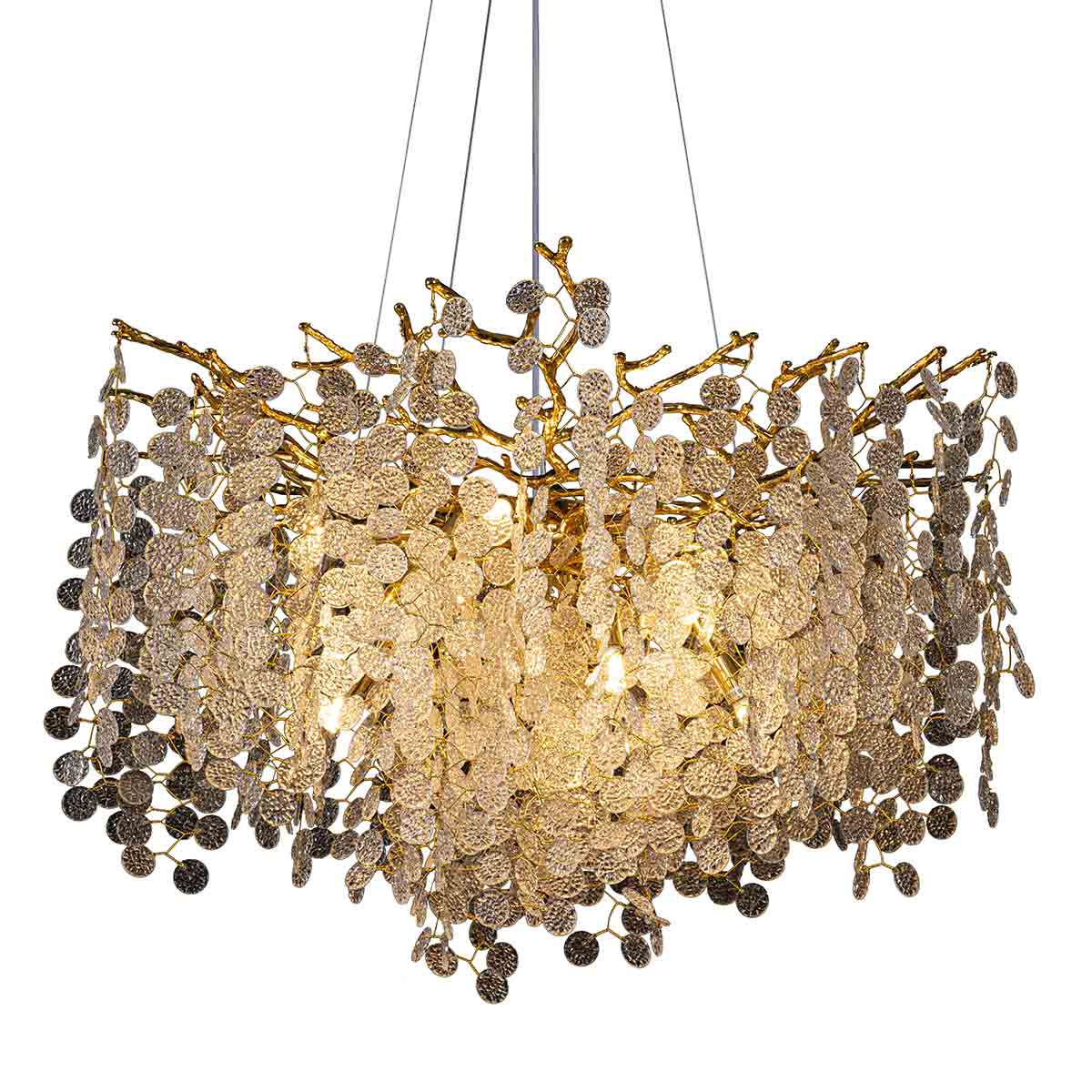 Tahlia Round Pendant Light Nature Inspired