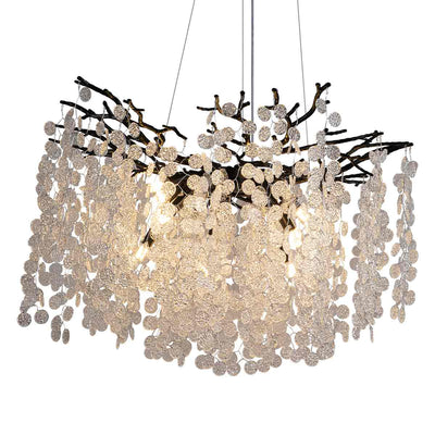 Tahlia Round Pendant Light Nature Inspired