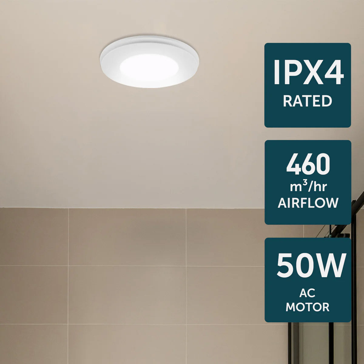 Talon Promax 330mm Exhaust Fan with LED Light