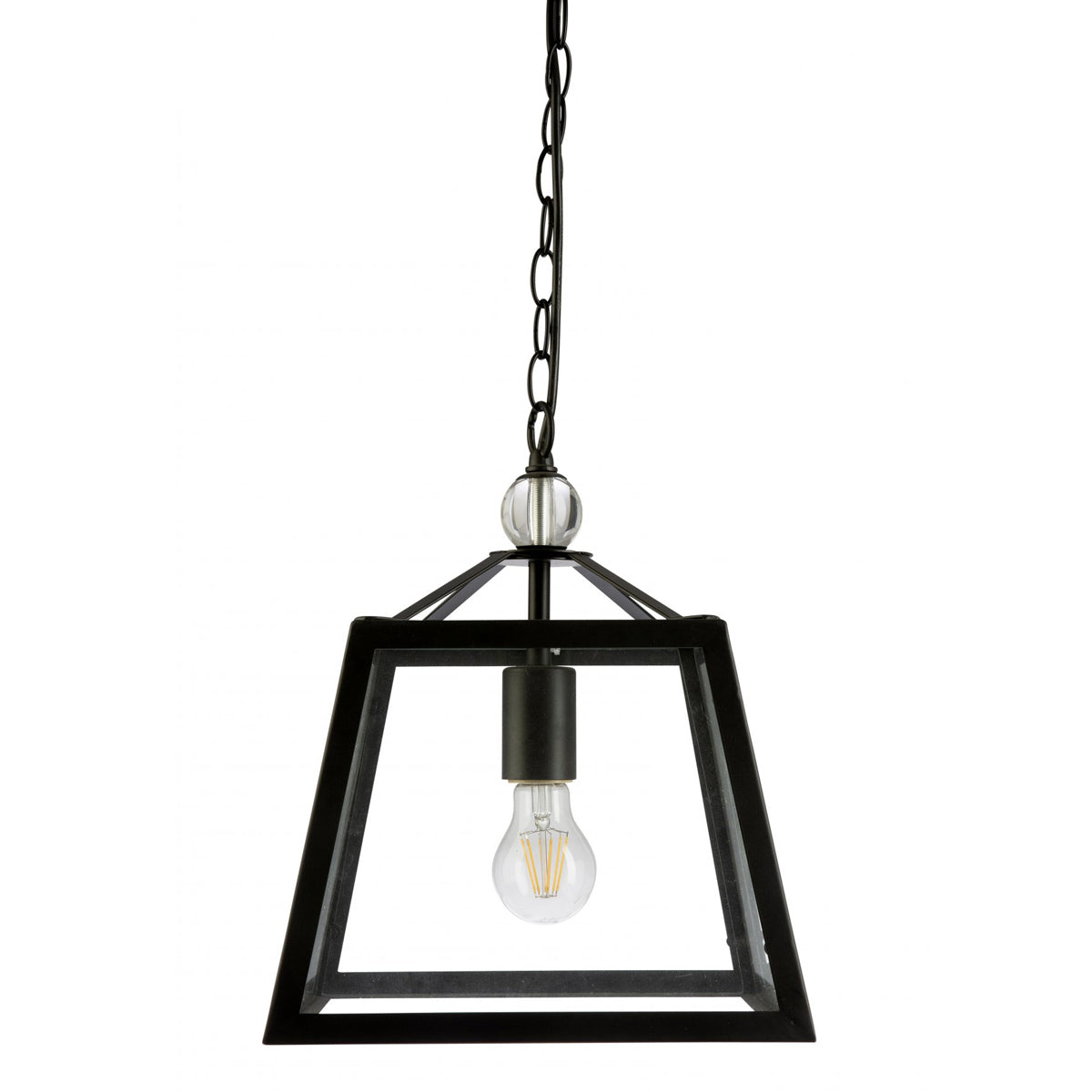 Tamarka Metal Framed Glass Pendant - 1 Light