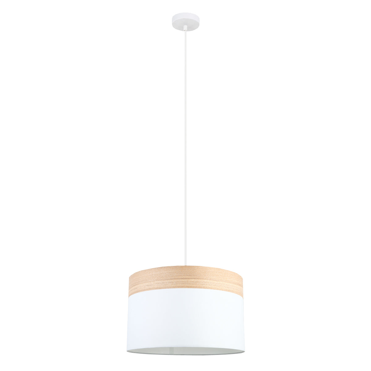 Tambura Medium Blonde Wood Pendant Light