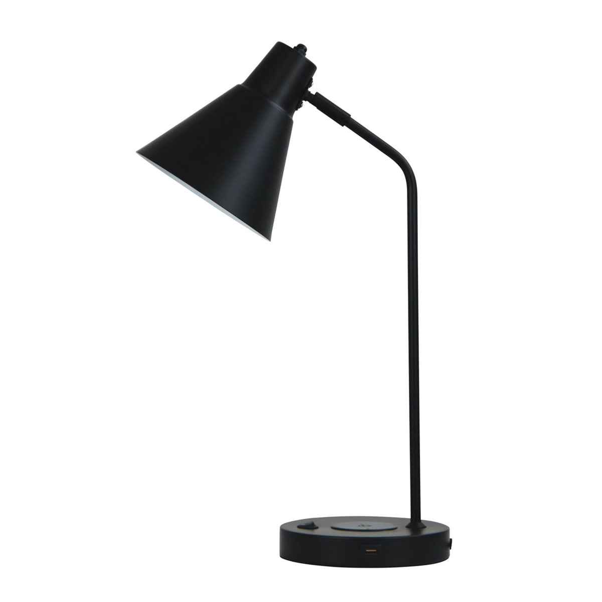 Targa USB & Wireless Charging Desk Lamp