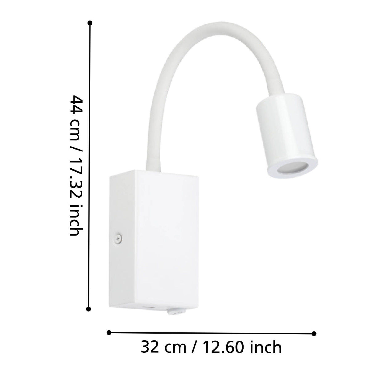 Tazzoli Flexible Reading Wall LED Light with USB Charger