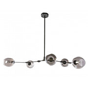 Tech 5 Light Branching Bubble Pendant Light