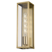 Arzano Small Wall Light Outdoor - Solid Brass Design
