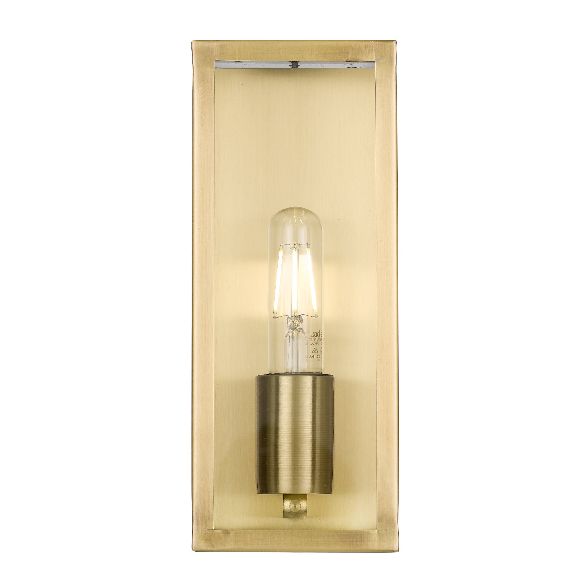 Arzano Small Wall Light Outdoor - Solid Brass Design