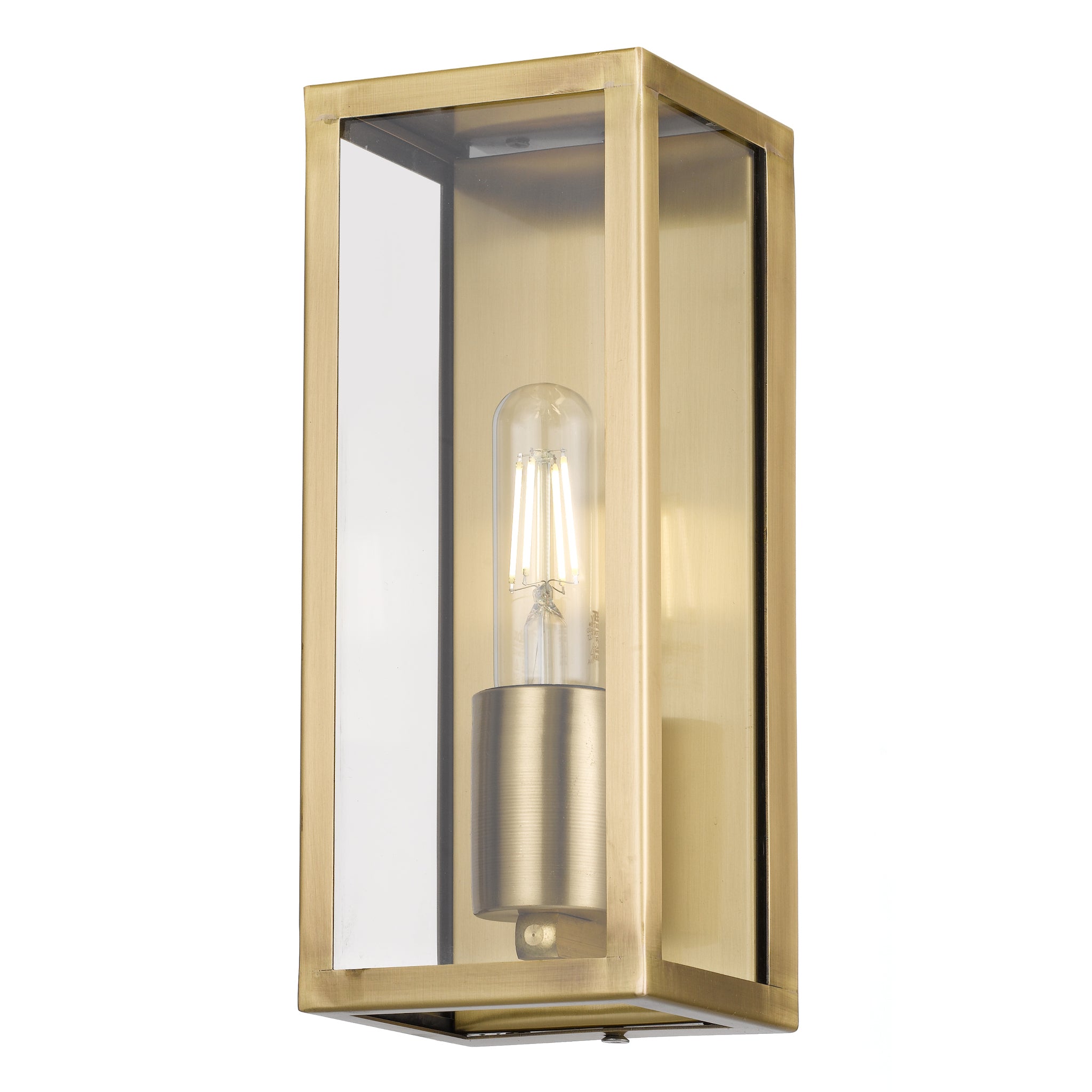 Arzano Small Wall Light Outdoor - Solid Brass Design