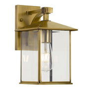 Coby Large Solid Brass Outdoor Exterior Coach Wall Light