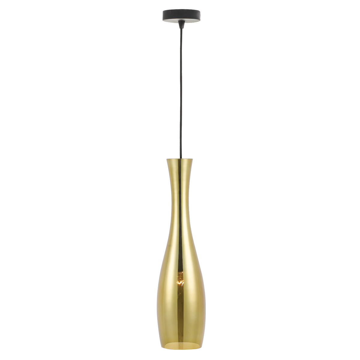 Conie Pendant Light with Cylindrical Glass Shade