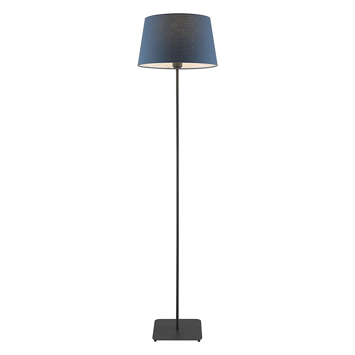 Devon Floor Lamp Modern Metal Frame with Fabric Shade