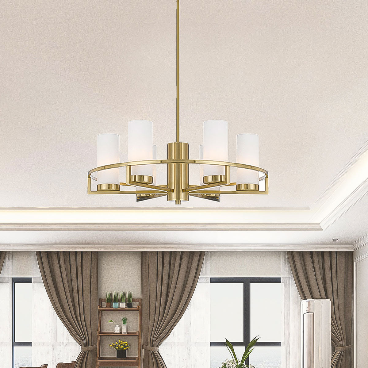 Eamon 6 Lights Pendant Light Modern