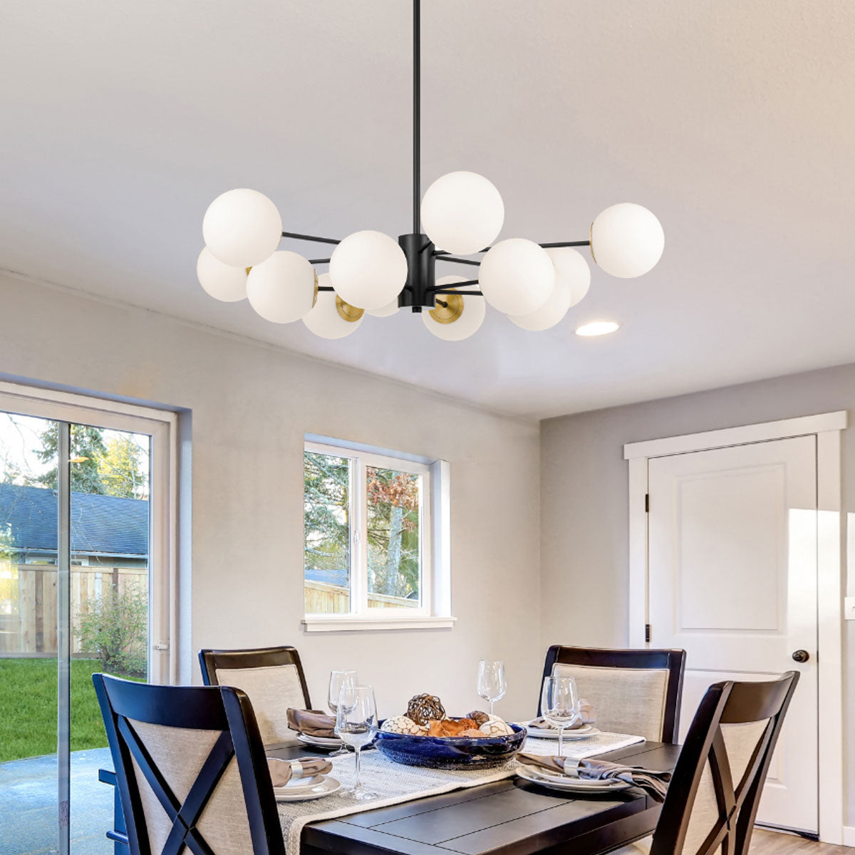 Marsten 12 Light Orb Cluster Pendant Light