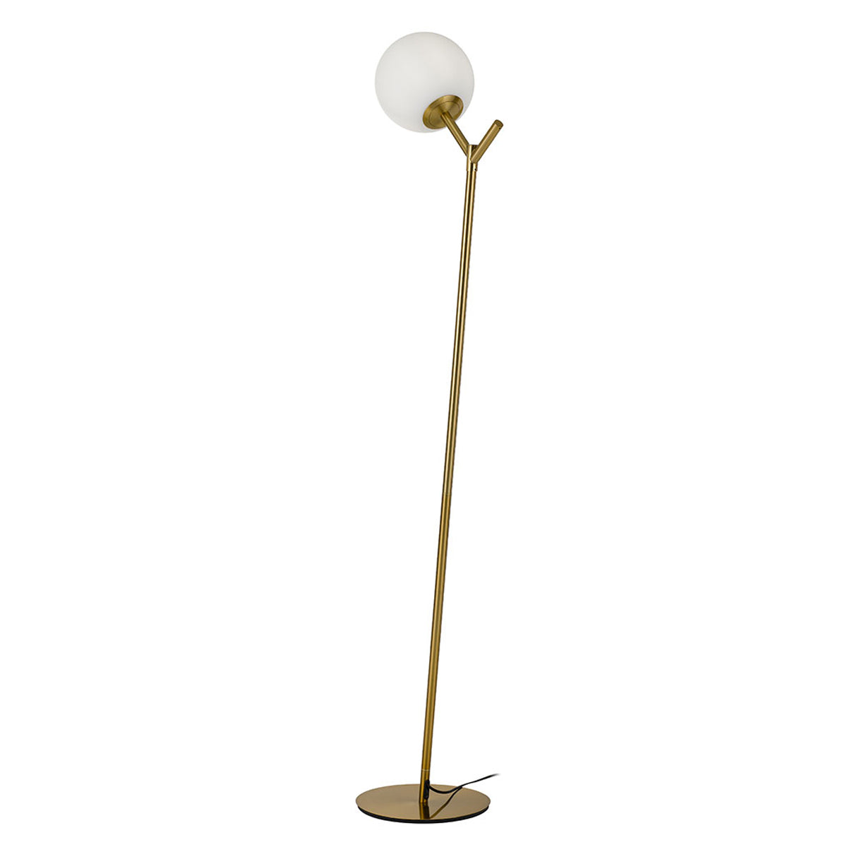 Ohh Opal Sphere Floor Lamp Scandi Design