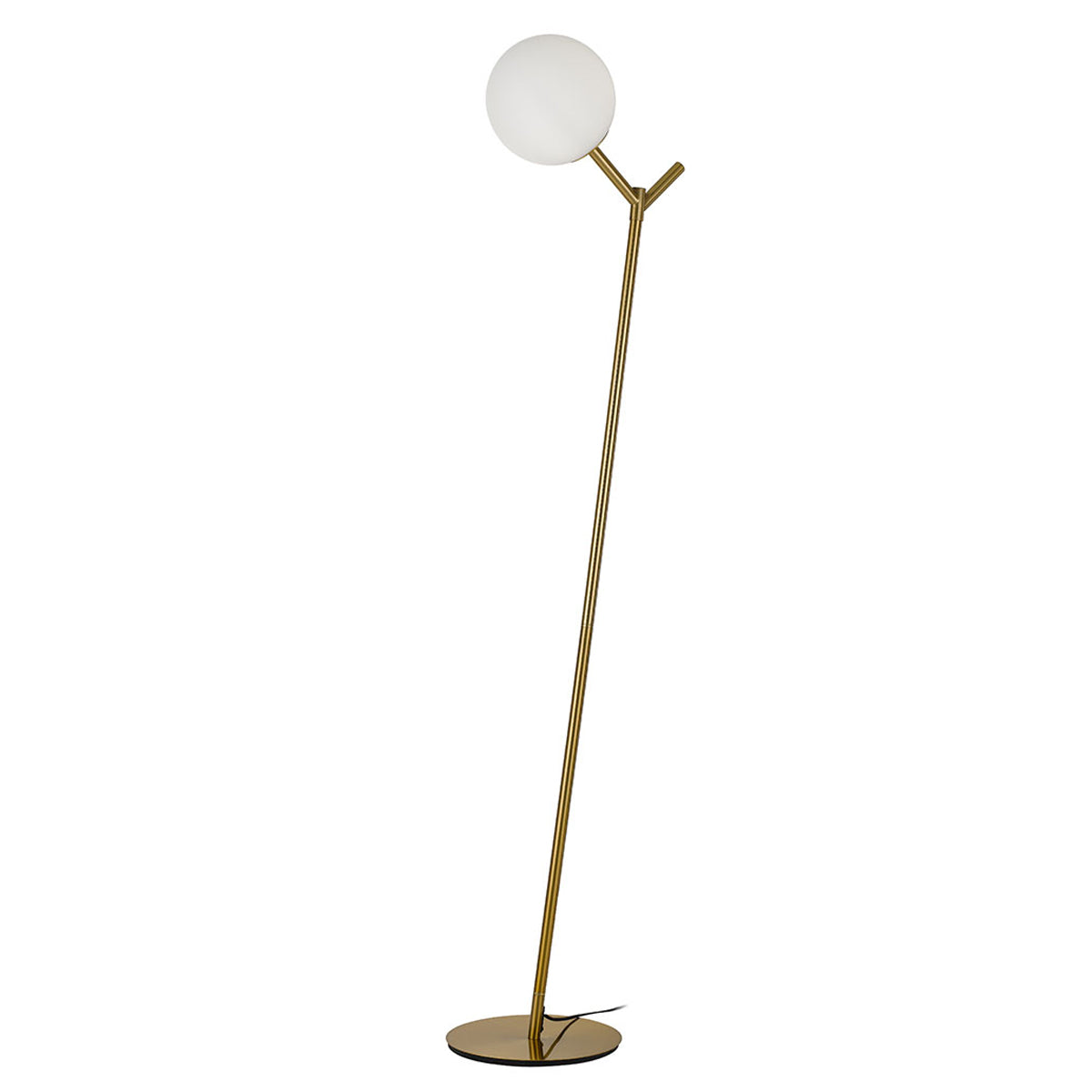 Ohh Opal Sphere Floor Lamp Scandi Design