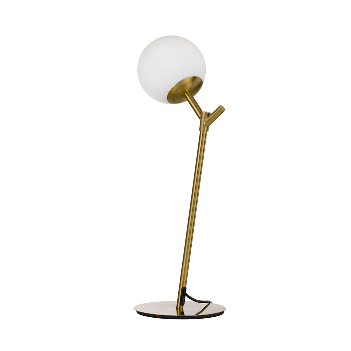 Ohh Opal Sphere Table Lamp Scandi Design
