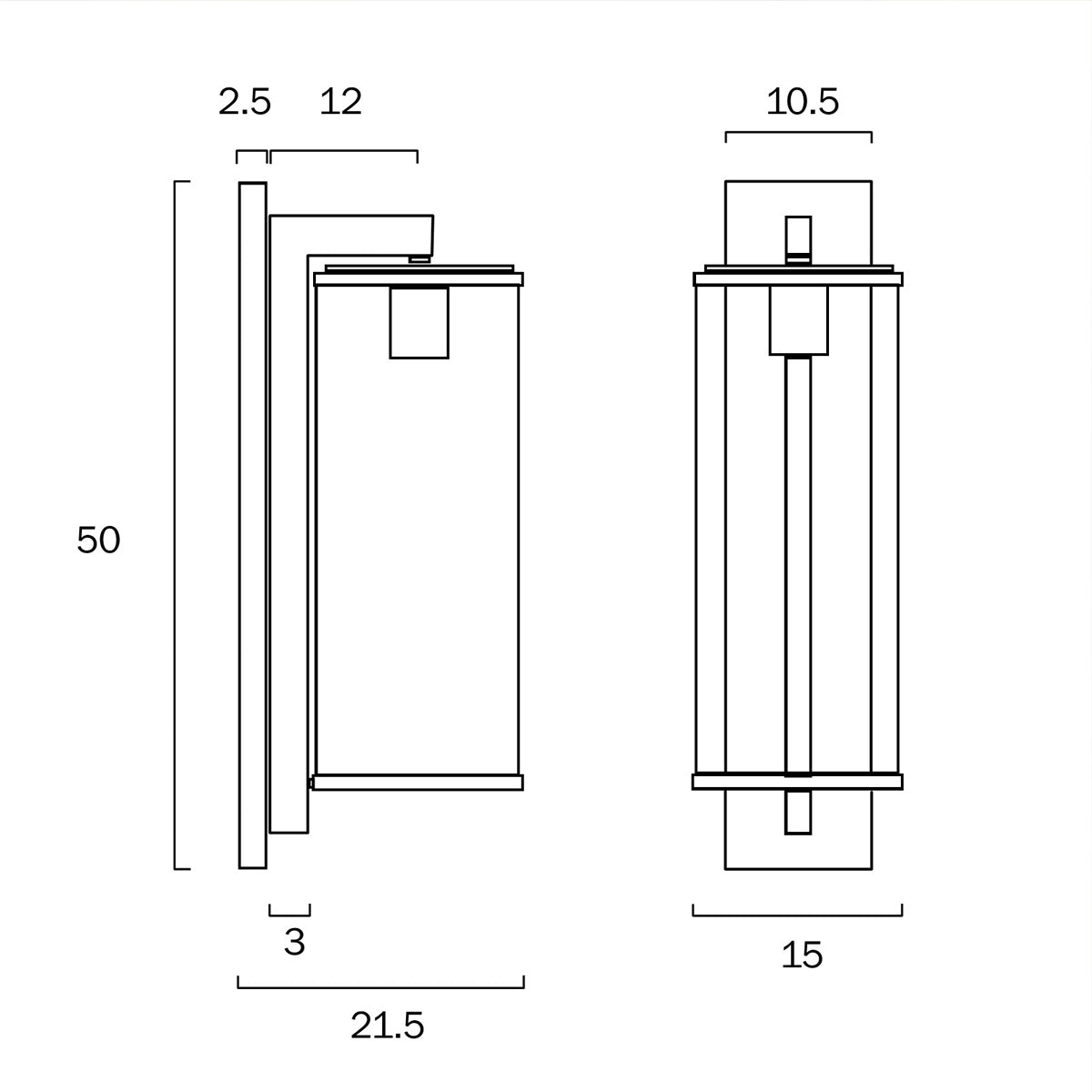 Perova 40 Wall Light
