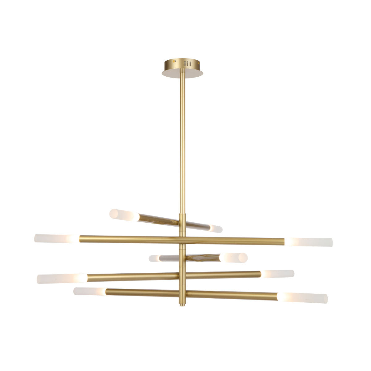 Pinta 10-Light LED Pendant Light with Integrated Rods