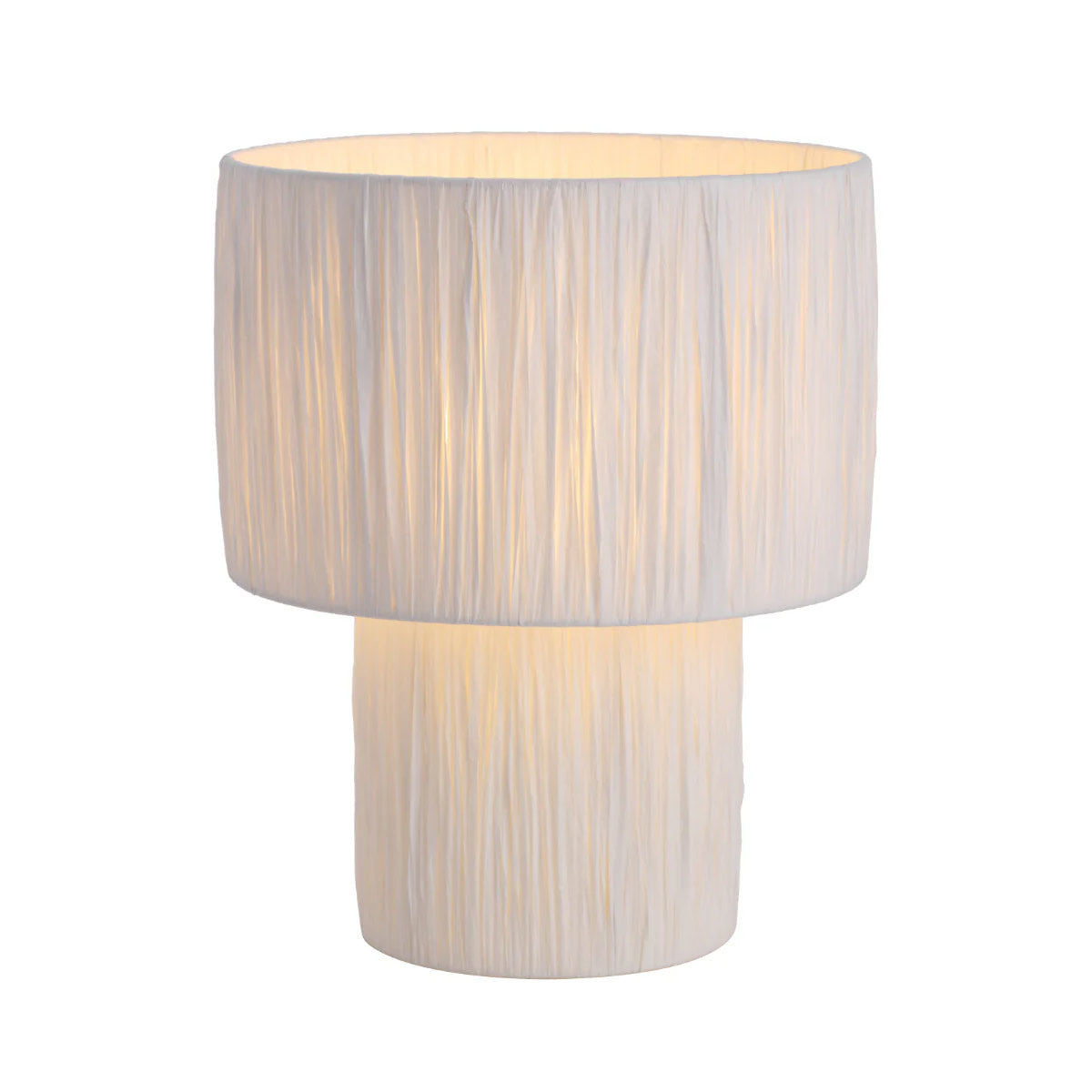 Nativa Coastal Raffia Table Lamp