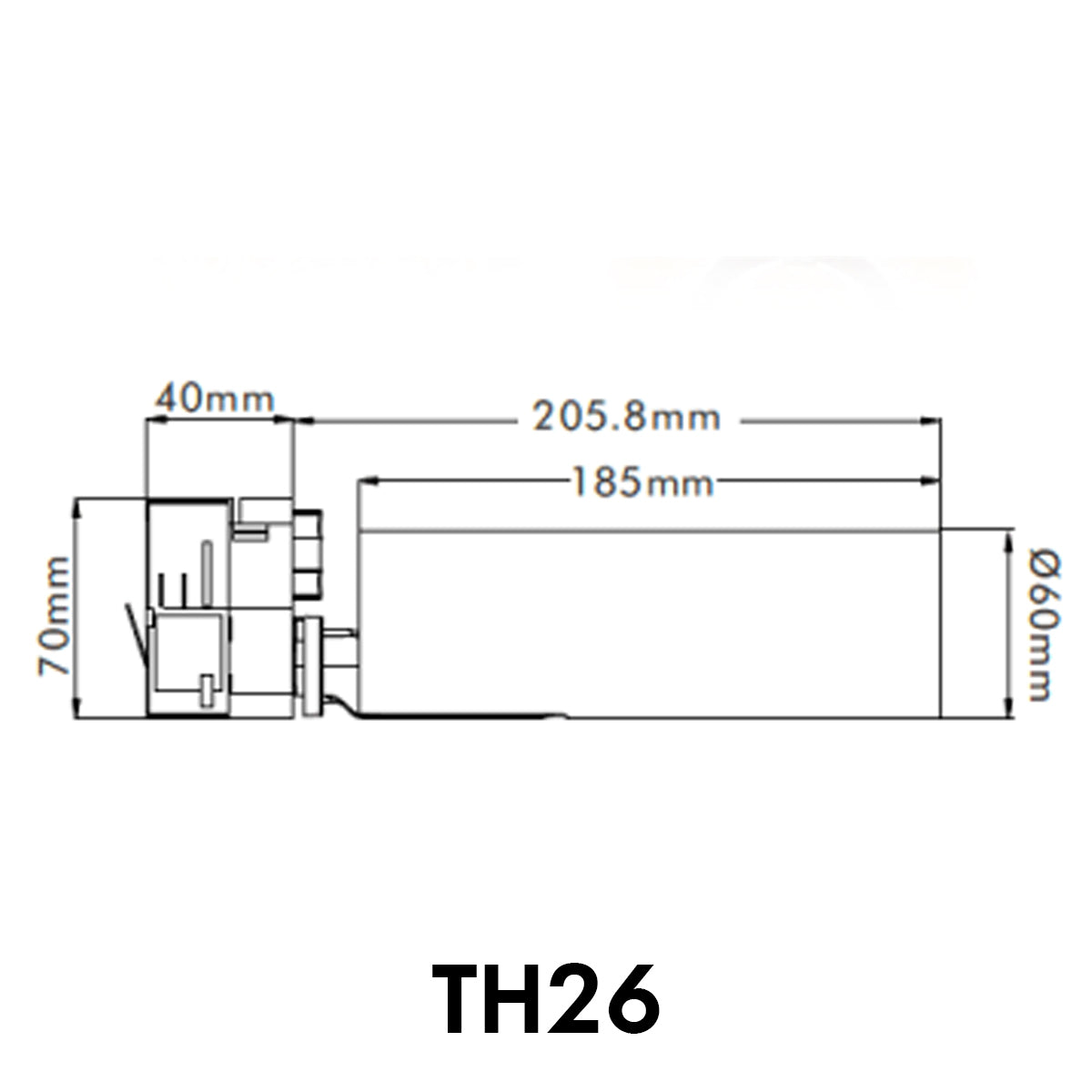 Tracson LED Track Light Head