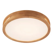Thalia Oyster Light in Teak Wood