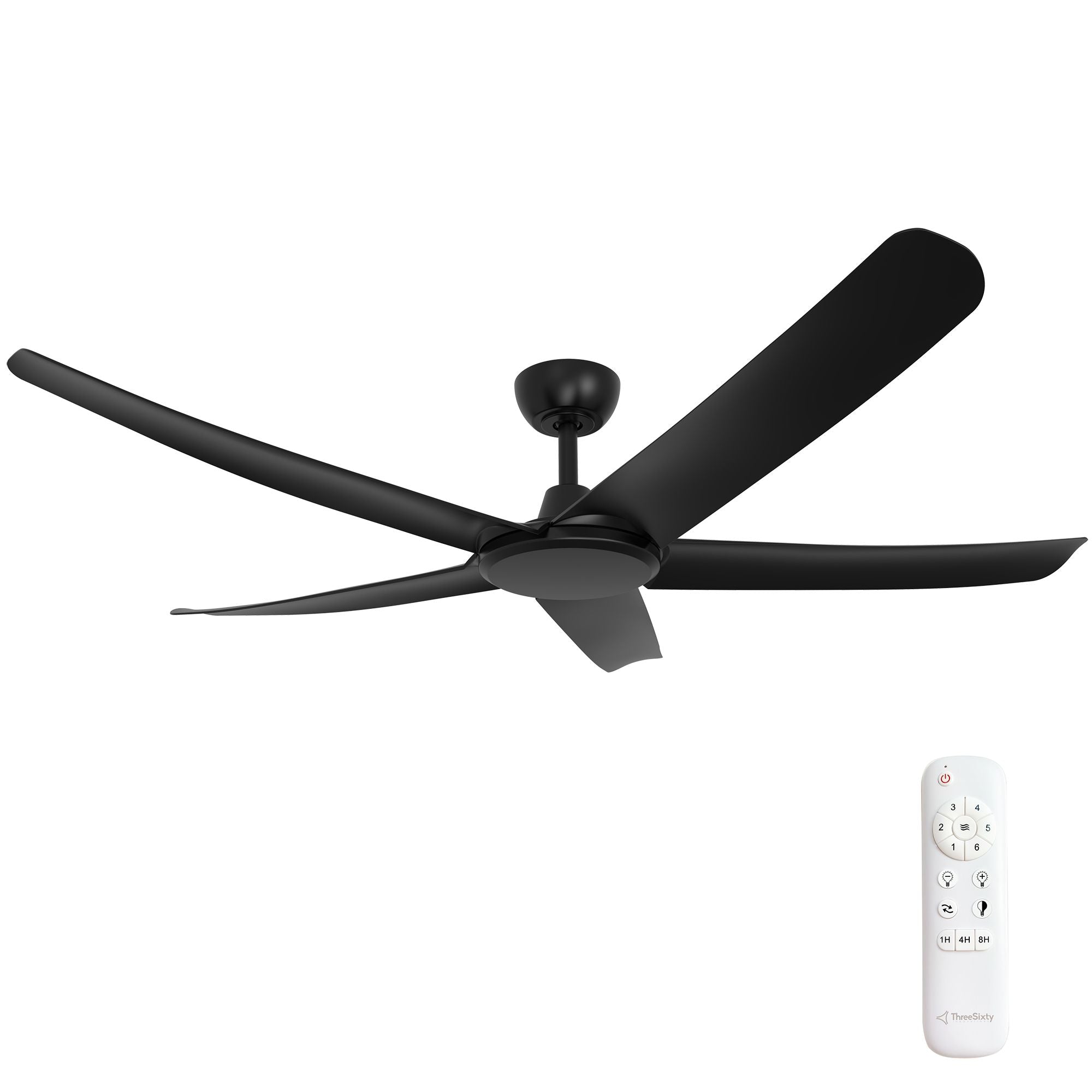 FlatJET 3/4/5 Blades DC Ceiling Fan with Remote
