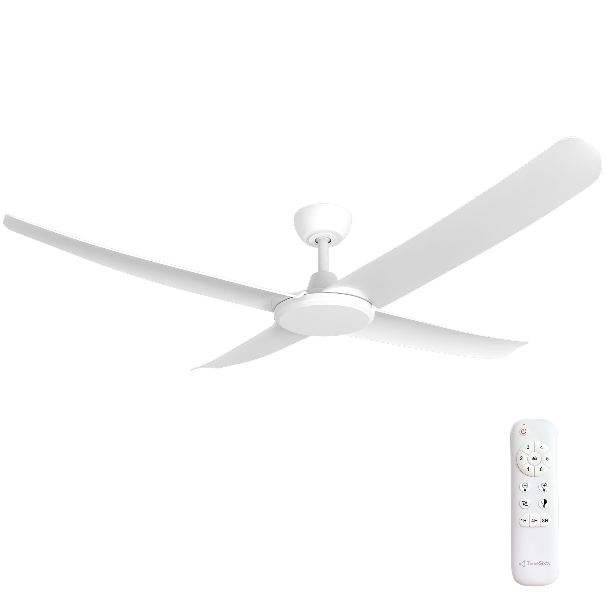 FlatJET 3/4/5 Blades DC Ceiling Fan with Remote