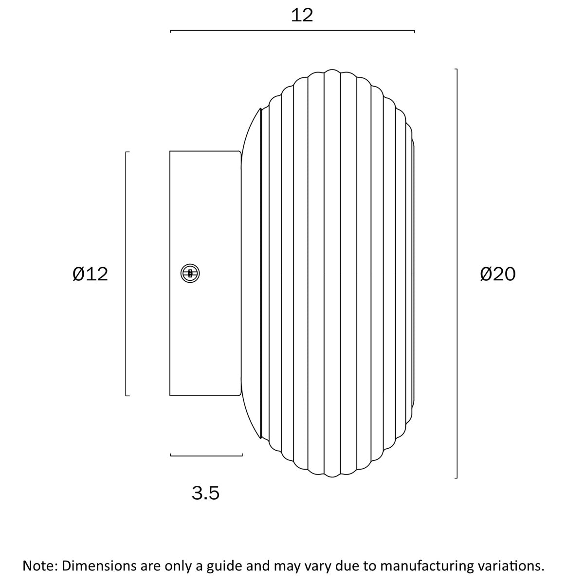 Tifton Wall Light Bathroom Vanity