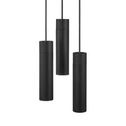 Tilo 3 Light Nordic Timber Cluster Pendant Light