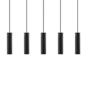 Tilo 5 Light Nordic Timber Linear Pendant Light