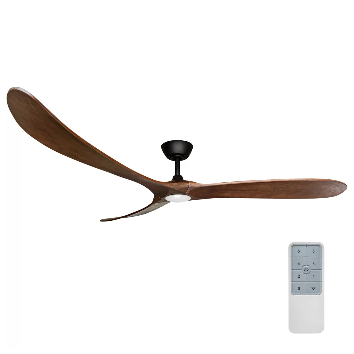 Timbr 72" DC Ceiling Fan with LED Light & Remote