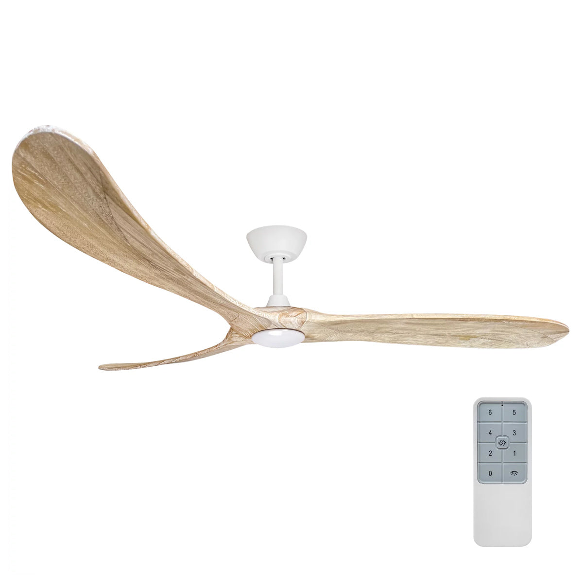 Timbr 72" DC Ceiling Fan with LED Light & Remote