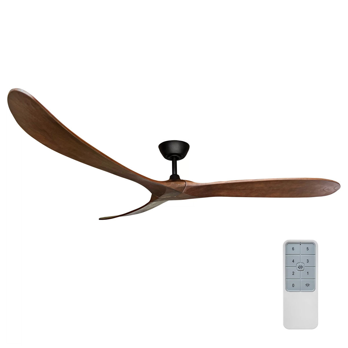 Timbr 72" Timber DC Ceiling Fan with Remote