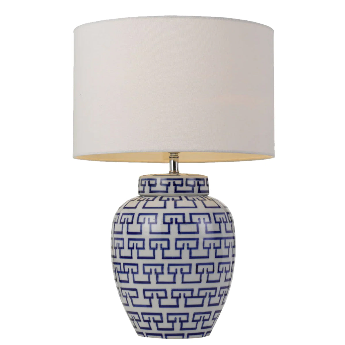 Ting Table Lamp - Ceramic Base & Fabric Shade