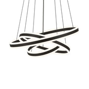 Tonarella 177W 3 Ring LED Pendant Light with Adjustable Height