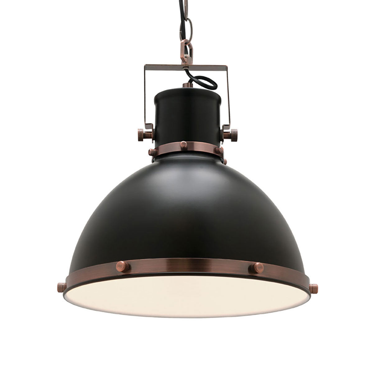 Tonic Small Black Metal Metal Pendant