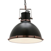 Tonic Small Black Metal Metal Pendant