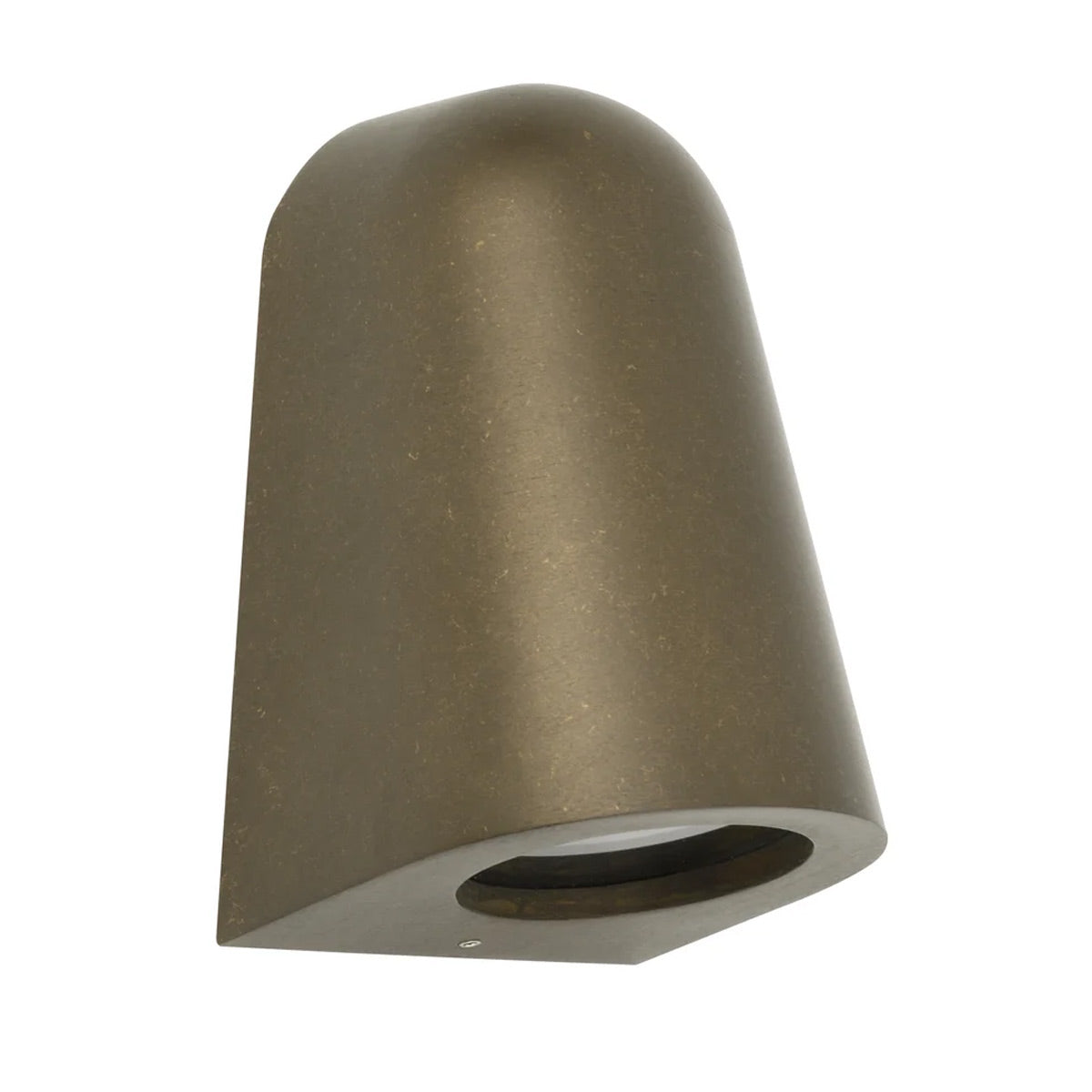 Torque Aged Brass GU10 IP65 Cone Wall Light