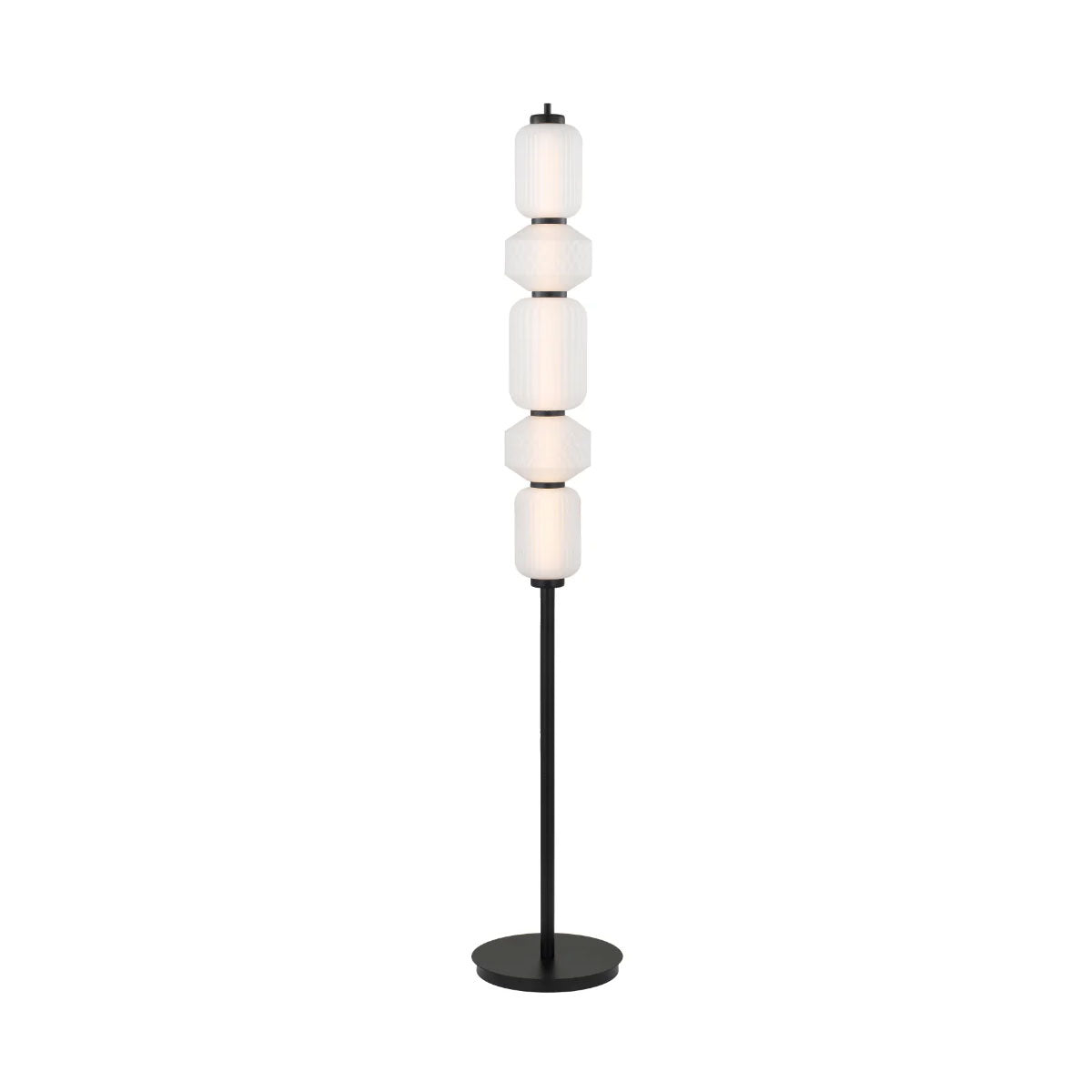 Torso 26W LED Floor Lamp with Lantern Design