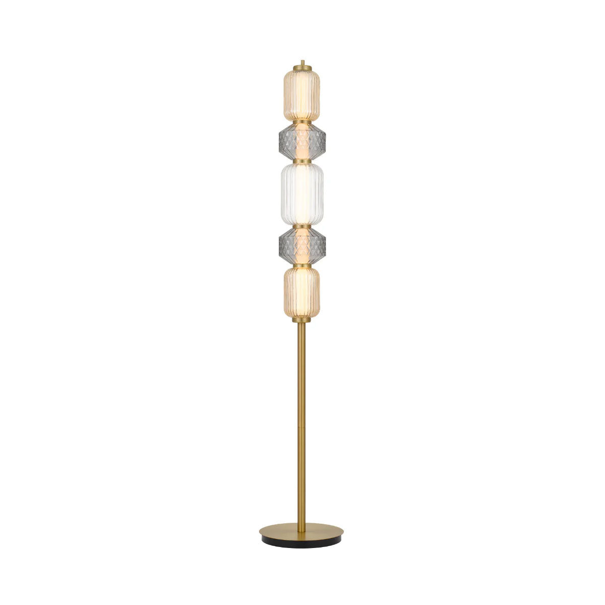 Torso 26W LED Floor Lamp with Lantern Design