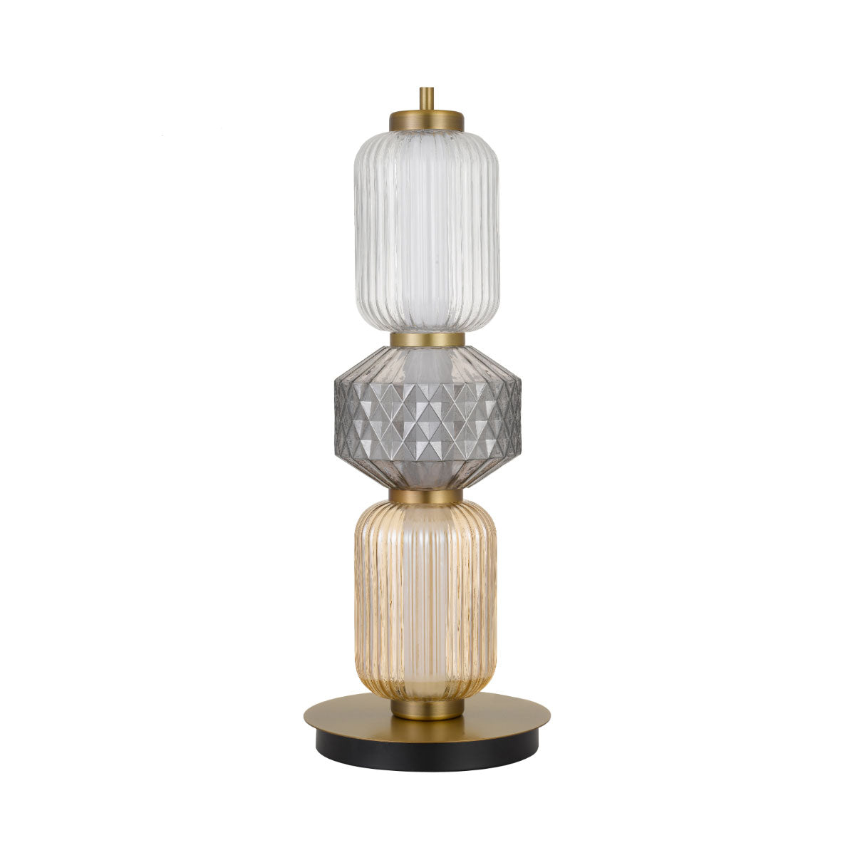 Torso Lantern-Style Table Lamp with Integrated LED