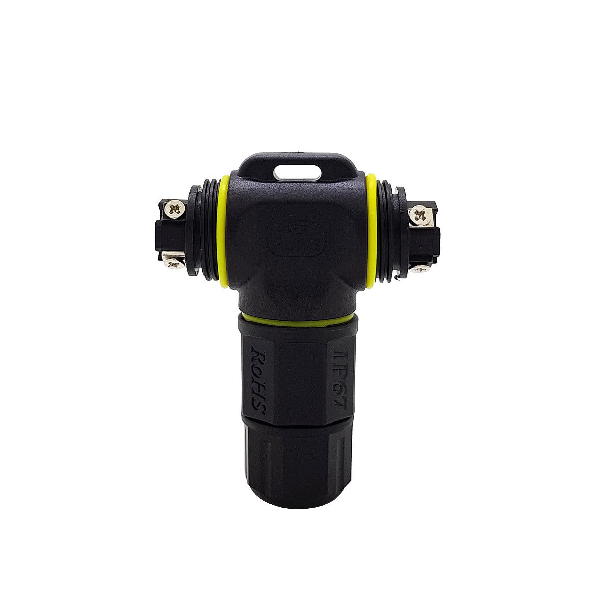 Triple IP67 Waterproof Cable Connector