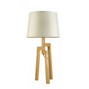 Tripod Timber Table Lamp