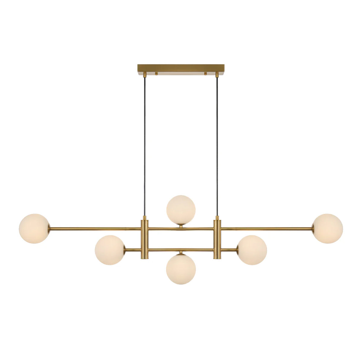 Tyson 6 Light Pendant with Interchangeable Shades